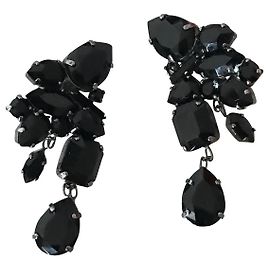 Christian Lacroix Earrings Black