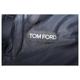 Tom Ford-Tom Ford Greens Hooded Jacket in Green Khaki Polyamide-Green,Khaki