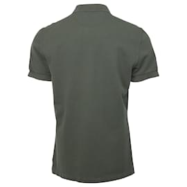 Tom Ford-Tom Ford Pique Polo Shirt in Green Cotton-Green