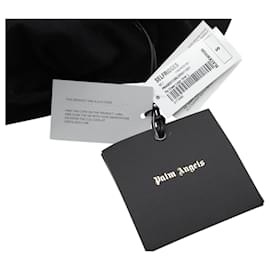 Palm Angels-Palm Angels Classic Over Logo T-Shirt in Black Cotton-Black