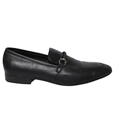 Salvatore Ferragamo-Salvatore Ferragamo Tai Loafers in Black Calf Leather-Black