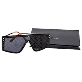 Fendi-Fendi Fabulous FF M0076/G/S Sunglasses in Black Acetate-Black