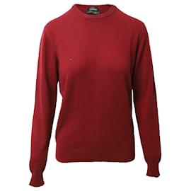 Jil Sander-Jil Sander Sweater in Red Cashmere-Red