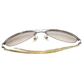 Ralph Lauren-Ralph Lauren Charles Sunglasses in Brown Metal-Brown
