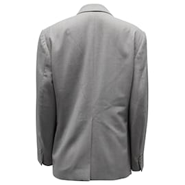Theory-Abrigo deportivo ajustado de Theory Chambers en lana gris-Gris
