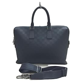 Louis Vuitton-LOUIS VUITTON PDJ_Damie Amphini_Cosmos / Leather / NVY-Navy blue