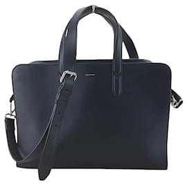 Fendi-FENDI Briefcase / 2WAY / Leather / BLK-Black