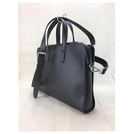 Fendi-FENDI Briefcase / 2WAY / Leather / BLK-Black