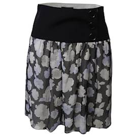 Emporio Armani-Emporio Armani Floral Skirt in Multicolor Silk-Other