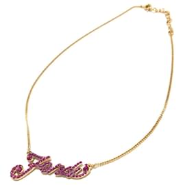 Fendi-Fendi Necklace-Golden