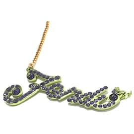 Fendi-Fendi Necklace-Golden