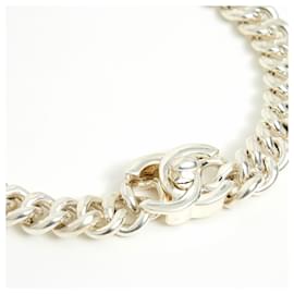 Chanel-CHANEL_Colar_96P_choker_CC_Turnlock_XL_silver-Prata