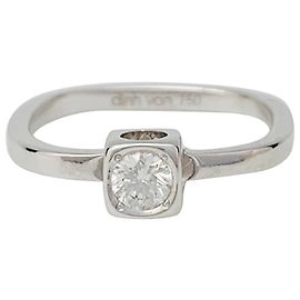 Dinh Van ring, "The Diamond Cube", WHITE GOLD, diamond. Other