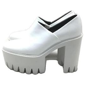 Stella Mc Cartney **[Usagé] Chaussures STELLA McCARTNEY / 36 / WHT / Cuir / Semelle intérieure déchirée Blanc