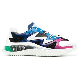 Valentino - Sneaker Wade Runner in Neoprene e Tessuto. Multicolore