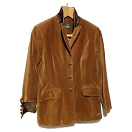 Autre Marque Madeleine Samtjacke Kupfer Kupfer