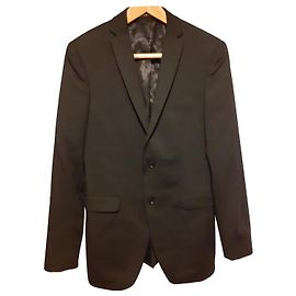 Autre Marque Blazer de lã preto Preto