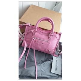 Balenciaga-city-Pink