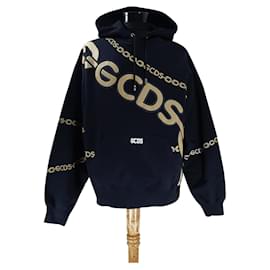GCDS Sweatshirt Schwarz Baumwolle Schwarz