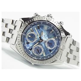 Breitling-BREITLING Chrono Mat2000 Blue Shell Dial 39 MM Genuine goods Lot Limited4 00 Mens-Blue