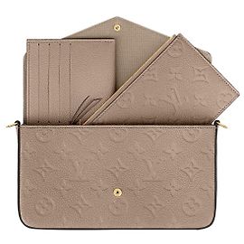 Louis Vuitton LV Felicie pochette dune Beige