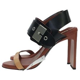 **[Used] Acne Studios (Acne) ASURA / Desert Sandals / Mule / Leather Belt / 37 / BRW Brown