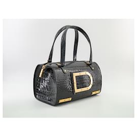 Delvaux Tempête Black Leather ref.889521 - Joli Closet