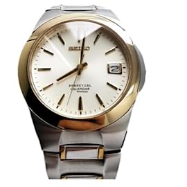Autre Marque-Seiko - Perpetual Calendar SGP Bezel Quartz Men - 8F32-0130 - reloj de pulsera-Multicolor