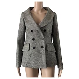 Dior-Dior Bar Jacket Silver-Silvery