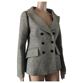 Dior-Dior Bar Jacket Silver-Silvery