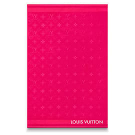 Louis Vuitton-Serviette de plage LV neuve-Fuschia