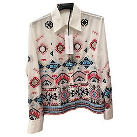 Ermanno Scervino Camicia ricamata Bianco