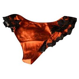La Perla Thong - Size 38 Orange