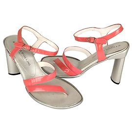 Studio Pollini Pink patent leather sandals Pink
