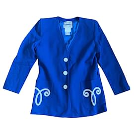 Yves Saint Laurent-Yves Saint Laurent vintage jacket-Blue