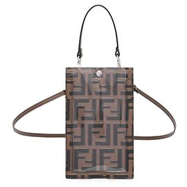 logo FF PHONE CASE FENDI IPHONE SMSUNG XIAOMI Brown