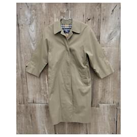 Burberry-raincoat woman Burberry vintage size 34-Khaki