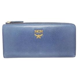 MCM Wallet Navy blue