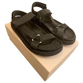 Paio di sandali da papà neri Jonak Nero