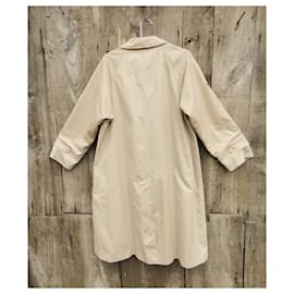 Burberry-capa de chuva mulher Burberry tamanho vintage 48-Bege