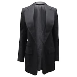 Chloé-Chloe Blazer Jacket in Black Virgin Wool-Black