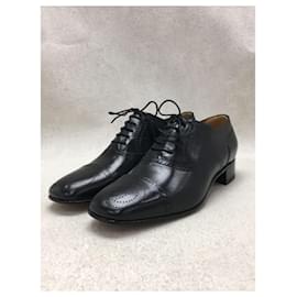 Gucci-GUCCI Dress shoes / UK8 / BLK / Leather / 598300/19/20 year model / Brogue detail-Black