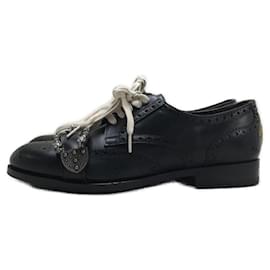 Gucci-GUCCI Dress shoes / US9 / BLK / Leather / Dionysus / Queercore brogue / Boxed-Black