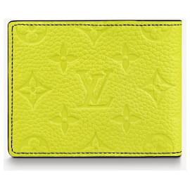 Louis Vuitton-Carteira LV Slender nova-Amarelo