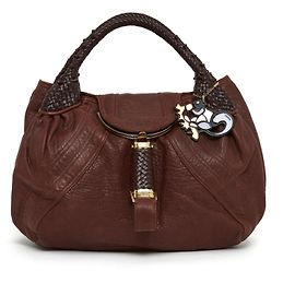 Fendi PORTA-CHAVE ESPIÃO E MIRRO Bordeaux
