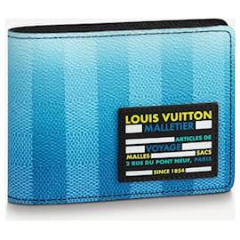 Louis Vuitton-LV Multiple wallet new-Blue