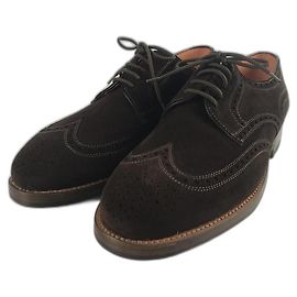 JUNYA WATANABE COMME des GARCONS MAN 20AW × HEINRICH DINKELACKER / EUA9 / Marrom / Couro Marrom