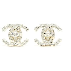 Chanel 96STRASS ARGENTO XL CC TURNLOCK Argento