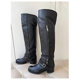 Dior-Boots-Black