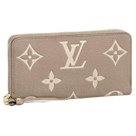 Louis Vuitton-LV Zippy wallet bicolour monogram-Beige